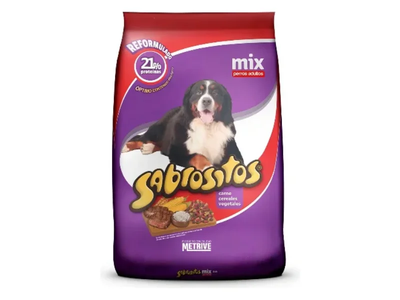 Alimento seco perros adultos Sabrositos sabor mix 15 kg — Pet Shop Pulguitas